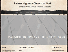 Tablet Screenshot of palmerhighwaychurchofgod.com